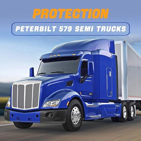 مصد زاوية مناسب لشاحنة 2013-2022 Peterbilt 579 نصف شاحنة الجانب الأيسر أسود (يسار) in Saudi Arabia