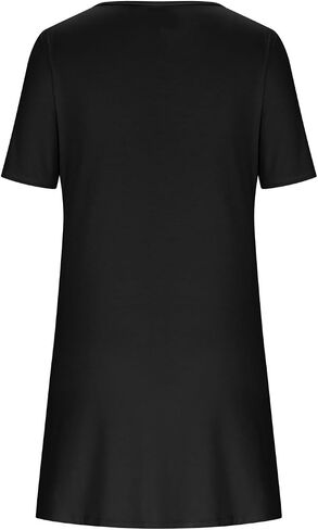 Dresses for Woman Solid Color Elegant Classy Dresses Square Neck Short Sleeve Elegant Flowy Sundresses Plus Size in Saudi Arabia