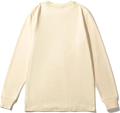 Men's 100% Cotton T-Shirt Solid Color Crewneck Tee for Everyday Wear Pre-Shrunk Casual Basic Top in Kuwait