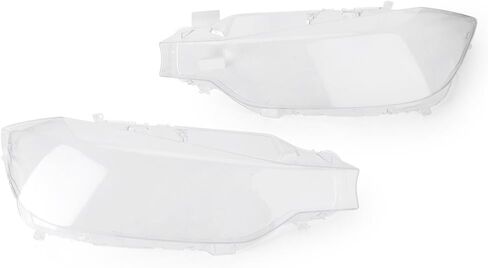 Cndoci37 1 Pair Transparent Front Headlight Headlamp Clear Lens Cover PC Shell Lamp Cap Replacement for BMW F30 2013-2016 Transparent in Saudi Arabia