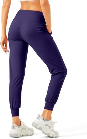 ZUTY Women's Joggers Pants Lightweight Soft Athletic Leggings Tapered Lounge Pants for Workout Yoga Running in Saudi Arabia