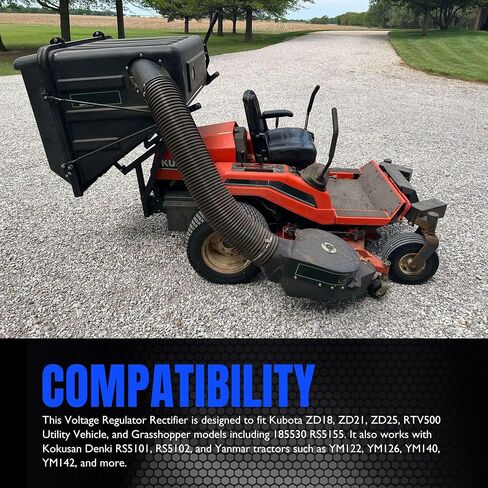 HiSport 15351-64600 منظم الجهد الكهربائي متوافق مع كوبوتا: B1550D، B1550E، B1550HSTD، B1550HSTE؛جون ديري: 650، 750؛يانمار: 1510، 1601، 1610، 1702، 1720، 1802، 1810، 1820، YM2310، YM2402 in Saudi Arabia