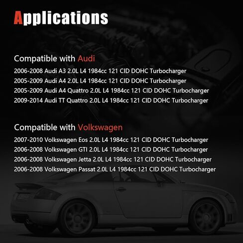06D109229B 06F109217A شداد سلسلة التوقيت ومجموعة سلسلة مناسبة لـ 2005-2014 Volkswagen Jetta Passat Mk5 EOS، Audi A3 A4 TT 2.0L L4 in Saudi Arabia