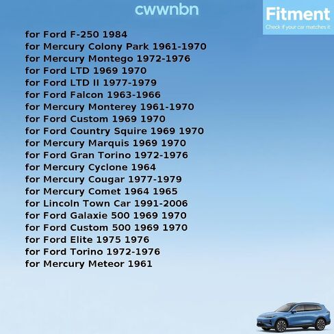 Rear for Ford F-250,Country Squire,Elite,Custom 500 1969 1970 1971 1972 1973 1974 1975 1976 1977-1984 Replacement 2275536, 3207693, 3549808 Drum Brake Wheel Cylinder Kit 2 Pcs in Saudi Arabia