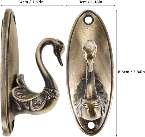 الستار Holdbacks خمر سوان الستار أصحاب الذهبي الستار Tiebacks النحاس الزخرفية الستار الأقمشة Holdbacks لستائر الحائط الأقمشة in Kuwait