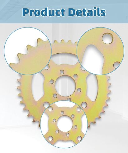 40T High Speed Rear Chain Sprocket #40 41 420 6 Hole Replacement Compatible with CT100U CC100X Mega Moto MMB80 105 Baja Doodle Bug DB30 Motovox MBX10 Mini Bike Parts in Saudi Arabia