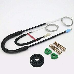 Compatible with Volvo C70 Coupe Left Front Side Window Regulator Repair Kit 1998-2002 in Kuwait