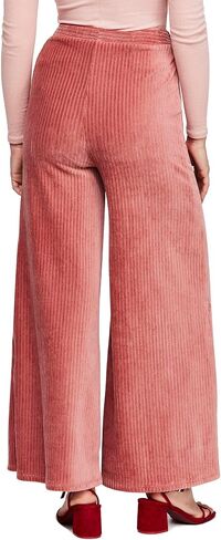 Free People، بنطال بامبي واسع الساق للنساء، وردي، مقاس XS in Saudi Arabia