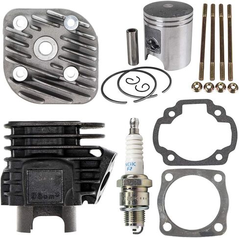 NICHE 89cc Cylinder Head Piston Gasket Kit for Arctic Cat BRP Can-Am Polaris Scrambler Sportsman 90 DS90 A13111117000 in Saudi Arabia