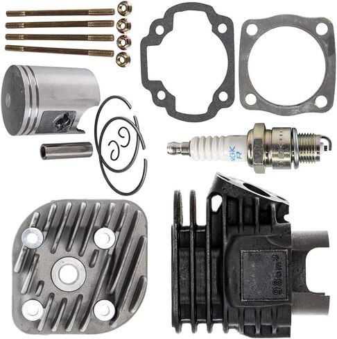 NICHE 89cc Cylinder Head Piston Gasket Kit for Arctic Cat BRP Can-Am Polaris Scrambler Sportsman 90 DS90 A13111117000 in Saudi Arabia