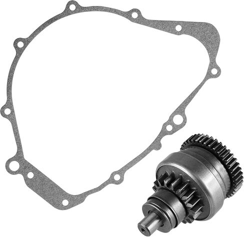 Caltric Starter Bendix Drive & Gasket Compatible with Yamaha Grizzly 600 Yfm600 Yfm-600 1998-2001 in Saudi Arabia