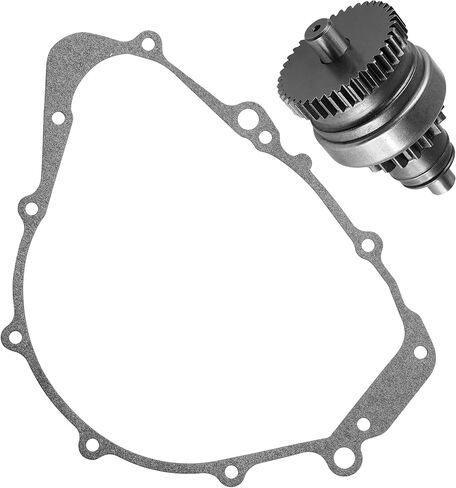 Caltric Starter Bendix Drive & Gasket Compatible with Yamaha Grizzly 600 Yfm600 Yfm-600 1998-2001 in Saudi Arabia