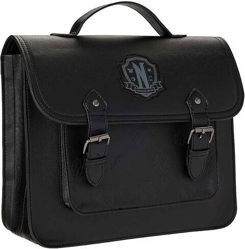 Spirit Halloween Wednesday Nevermore Academy Backpack, Officially Licensed Multicolor in Saudi Arabia