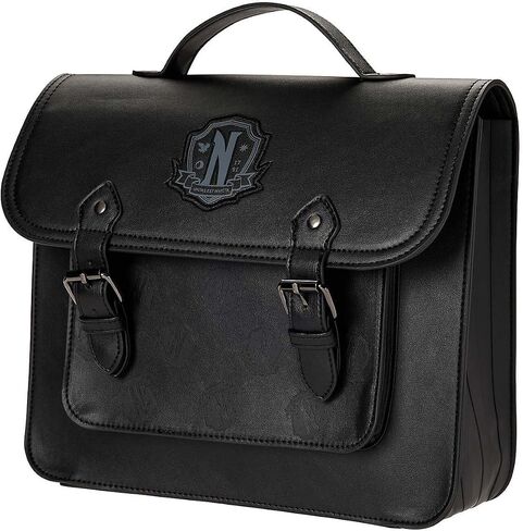 Spirit Halloween Wednesday Nevermore Academy Backpack, Officially Licensed Multicolor in Saudi Arabia