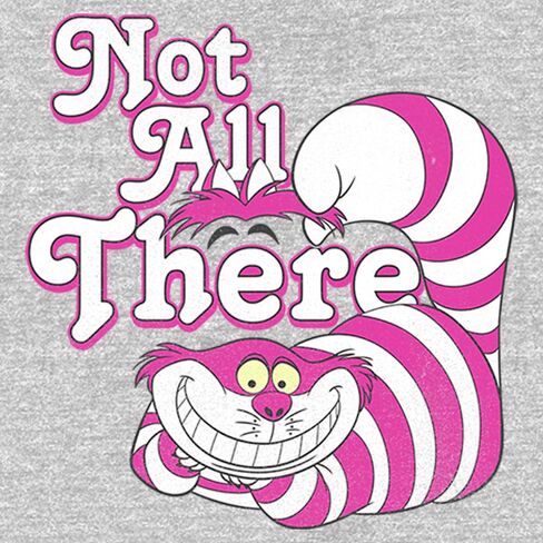 Disney Men's Alice in Wonderland Not All There Sweatshirt in Saudi Arabia