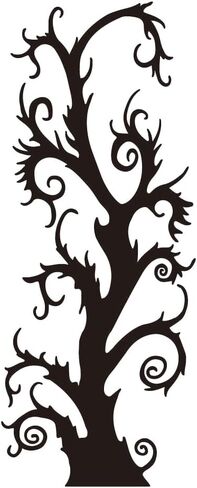 SUPERDANT Halloween Wall Stickers Gothic Chandelier Wall Decals Crow Wall Sticker Halloween Stickers for Kids Halloween Window Decoration for Halloween Party Decorations in Saudi Arabia