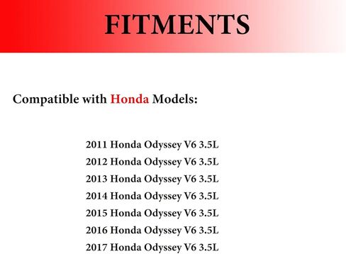 Engine Air Filter, (CA11042) Air Filter Compatible with 2011-2017 Odyssey V6 3.5L Engine Air Filter With Replace # 17220RV0A00 in Kuwait