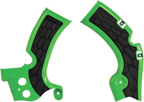 واقيات إطار Acerbis X-Grip أخضر/أسود لـ Kawasaki KX450F 2009-2018 in Saudi Arabia
