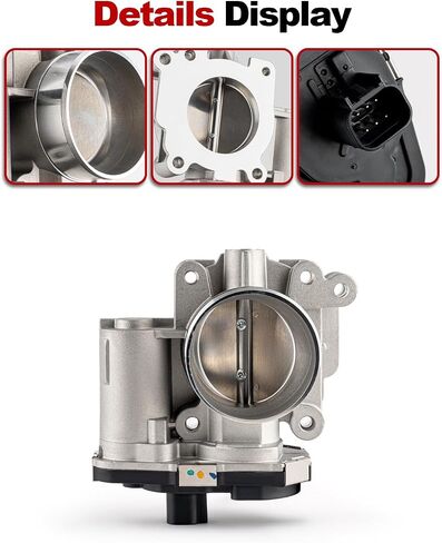 Electronic Throttle Body Assembly Compatible with Chevrolet 2007-2010 Cobalt 2007-2011 HHR 2007-2008 Chevy Malibu, 07-10 Pontiac G5, 07 Saturn Ion, L4 2.2L, Replace 12603897, 12607204 in Saudi Arabia