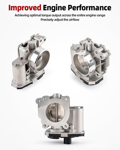 Electronic Throttle Body Assembly Compatible with Chevrolet 2007-2010 Cobalt 2007-2011 HHR 2007-2008 Chevy Malibu, 07-10 Pontiac G5, 07 Saturn Ion, L4 2.2L, Replace 12603897, 12607204 in Saudi Arabia