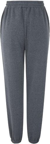 JiXiang Womens Baggy Sweatpant Joggers 2025 Cinch Bottom Casual High Waisted Pants Pocket Sport Workout Active Lounge Trouser in Saudi Arabia