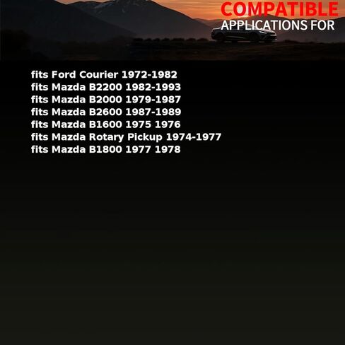 طقم عمود ذراع التحكم في التعليق الأمامي العلوي يناسب Ford Courier 1972 1973-1982 يناسب Mazda B1600، B1800، B2000، B2200 1975-1993 استبدال D27Z-3332B، D27Z-3068A، D27Z-3056A 2 X in Kuwait
