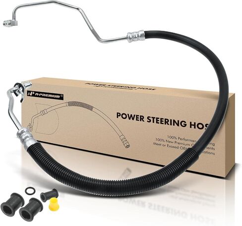 A-Premium Power Steering Hose Pressure Hose Line Assembly Compatible with Ford F-150 F-350 Super Duty 2004-2008 Lincoln Mark LT, Pump To Gear/Rack Pinion, Without Switch Port and Without Bracket in Saudi Arabia