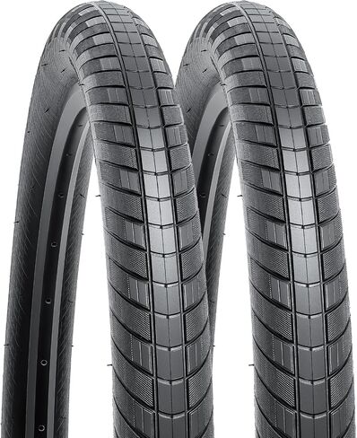 YUNSCM 2-PCS 26" Bike Tires 26x2.40/60-559 and 26" Heavy Duty Bike Tubes Schrader Valve AV32mm Compatible with 26x2.35 26x2.40 Bike Bicycle Tires and Tubes (W-2120) in Saudi Arabia