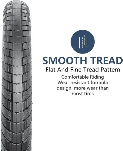 YUNSCM 2-PCS 26" Bike Tires 26x2.40/60-559 and 26" Heavy Duty Bike Tubes Schrader Valve AV32mm Compatible with 26x2.35 26x2.40 Bike Bicycle Tires and Tubes (W-2120) in Saudi Arabia
