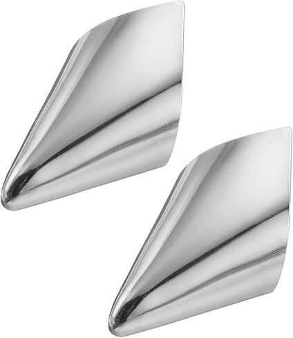 uxcell 2Pcs Metal Shoes Pointed Protector High Heel Toe Caps Cover Durable Shoe Tip Cover Pointed Shoe Head Tips Cap for Shoe Protection Repair, Dress Shoe Protection (Gold, 32mm) in Kuwait