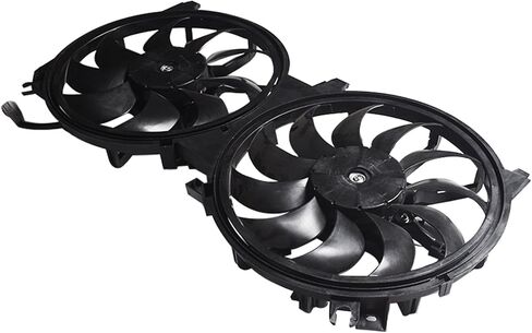 GXYWADY Radiator AC Condenser Dual Cooling Fan NI3115134 21481JA100 Replacement for 2007-2018 Altima Sedan, 2016-2021 Maxima in Saudi Arabia