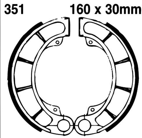 EBC Brakes 351 Brake Shoe in Saudi Arabia