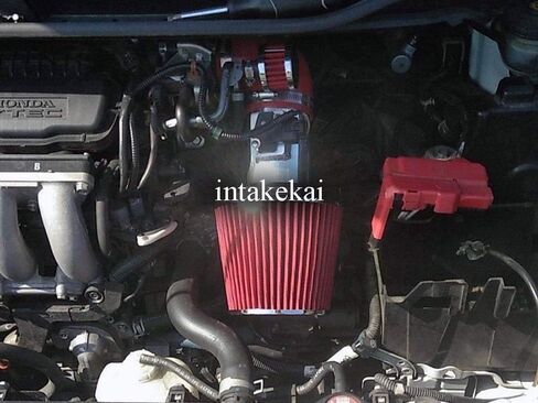 مدخل هواء أداء INTAKEKAI (متوافق مع موديلات 2009-2012 HONDA FIT JAZZ 1.5 1.5L l4) (أسود) in Kuwait