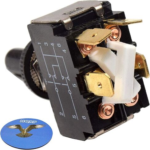 HQRP Toggle Switch Compatible with Husky Brute HT87452 HB3000 HB4500 Electric Trailer Tongue Jacks in Saudi Arabia