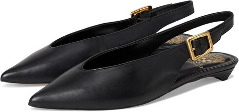 حذاء Vince Camuto النسائي Valther Kitten Heel Slingback Flat Mule in Kuwait