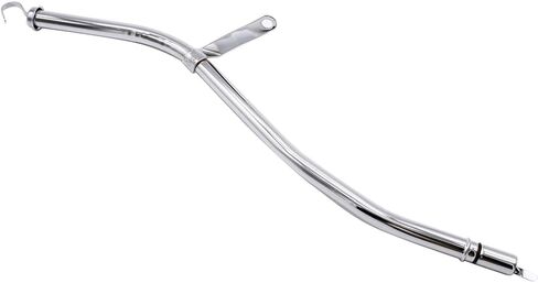 قطعة واحدة من أنبوب عصا نقل الحركة SHLPDFM من الكروم الصلب الفضي TH400 GM Chevy بطول 24 بوصة متوافق مع Chevy GM Turbo 400 TH-400 in Saudi Arabia