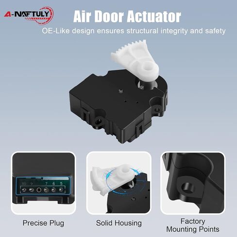 مشغل باب مزيج HVAC يناسب 2003-2009 جي إم سي إنفوي، إنفوي XL، إنفوي XUV، شيفروليه تريل بليزر، تريل بليزر EXT، بويك رينييه، ساب 9-7x، مشغل تنفيس الهواء لسخان إيسوزو تصاعدي، 604-110، 15-73596 in Saudi Arabia