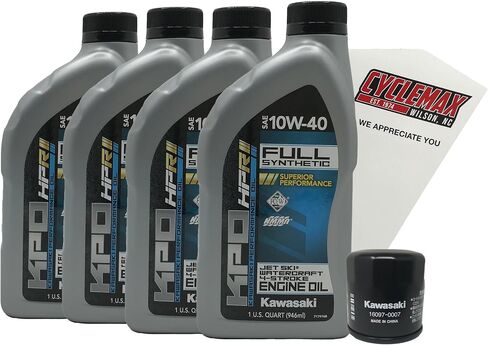 Oil Change Kit compatible with 2003-2007 Kawasaki STX 12F Jet Ski in Saudi Arabia