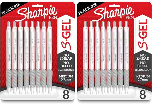 SHARPIE S-Gel Pens, Black in Saudi Arabia