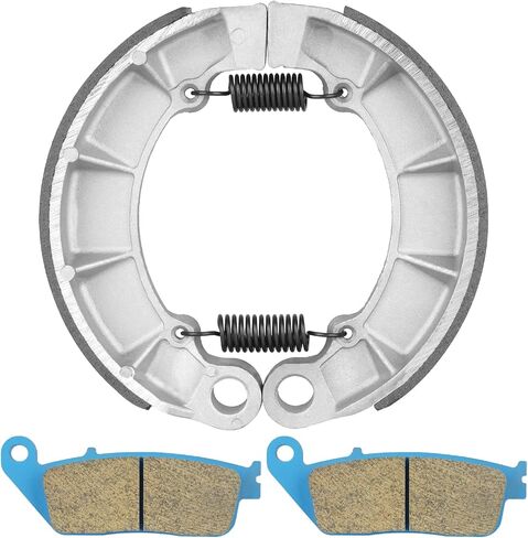 Youxmoto Front Brake Pads Rear Shoes Drum Fit for Honda Shadow Spirit VT750 DC 2001-2014/ VT750 Aero 2004-2015/ for Shadow Phantom VT 750 C2B 2010-2022/ VT1100C Shadow Spirit in Saudi Arabia