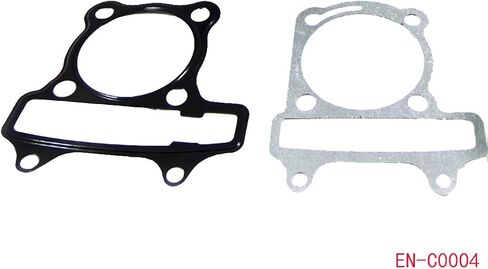 57mm Engine Cylinder w/Head Gasket and Piston Set for 150cc GY6 4 Stroke Scooter Moped 157QMJ Sunl Roketa Peace JCL in Saudi Arabia