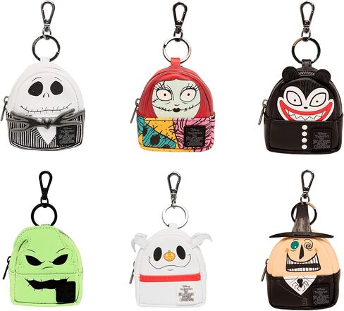 Loungefly Disney The Nightmare Before Christmas Cosplay Mystery Mini حقيبة ظهر سحرية (سلسلة مفاتيح عشوائية واحدة - صندوق أعمى) in Saudi Arabia