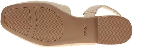 حذاء نسائي مسطح من TOMS Alene Slingback كاجوال - أبيض فاتح in Saudi Arabia