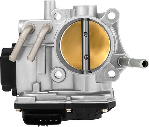مجموعة جسم الخانق، SCITOO متوافقة مع Honda for Accord LX EX 2.4L 2006 2007، لهوندا Civic 2.0L 2007-2011، لهوندا Element EX LX 2.4L 2007-2011، لهوندا CR-V 2.4L 2007-2009 16400RAAA61 in Saudi Arabia