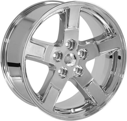 إطارات OE Wheels DG62 مقاس 20 بوصة تناسب طراز Ram 1500 5x139.7 20x9 كروم - هولاندر 2364 (1) in Saudi Arabia