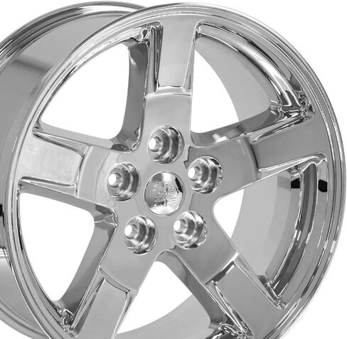 إطارات OE Wheels DG62 مقاس 20 بوصة تناسب طراز Ram 1500 5x139.7 20x9 كروم - هولاندر 2364 (1) in Saudi Arabia