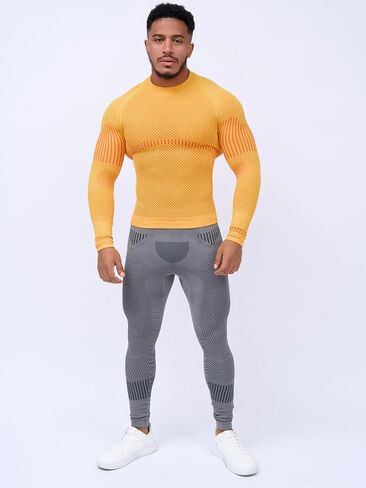 Functional Sportswear Men’s Long Sleeve Compression Shirt 88110 in Saudi Arabia