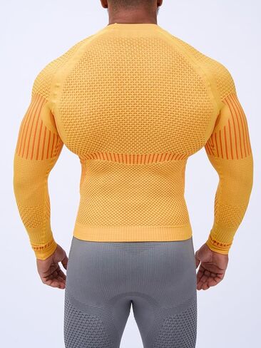 Functional Sportswear Men’s Long Sleeve Compression Shirt 88110 in Saudi Arabia