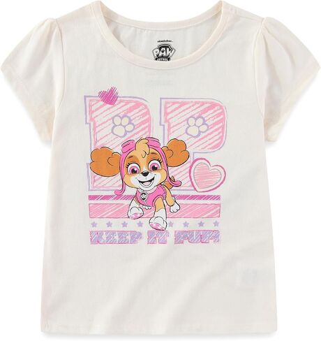 Paw Patrol Nickelodeon Skye Girls Short Sleeve T-Shirt and Legging Pants Set for Toddler and Big Kids in Saudi Arabia