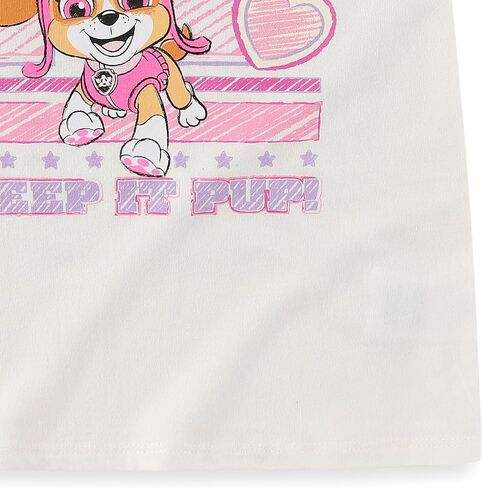 Paw Patrol Nickelodeon Skye Girls Short Sleeve T-Shirt and Legging Pants Set for Toddler and Big Kids in Saudi Arabia